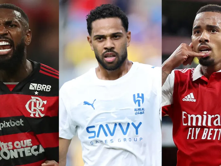 Torcida pede Gerson, Lodi e Gabriel Jesus no Palmeiras para 2026