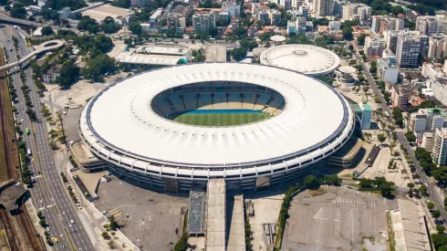 Visão aérea do Maracanã. (Photo by Buda Mendes/Getty Images)