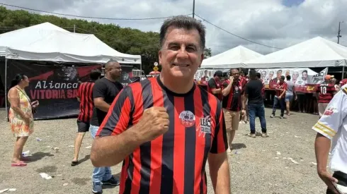 Fábio Mota é reeleito presidente no Vitória. Foto: Theo Fernandes/ge