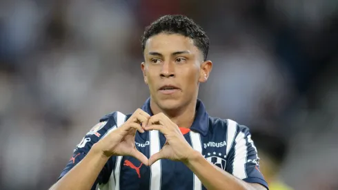 Johan Rojas comemora gol pelo Monterrey. (Photo by Azael Rodriguez/Getty Images)