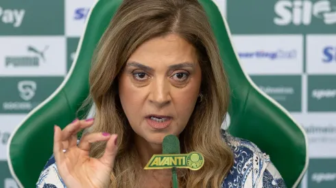 Leila Pereira, presidente do Palmeiras