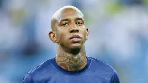 Anderson Talisca, do Al Nassr, antes da partida da Liga Profissional Saudita entre Al Fayfaa e Al Nassr, no Estádio Rei Fahd, em 28 de outubro de 2023, em Riad, Arábia Saudita. (Foto de Yasser Bakhsh/Getty Images)