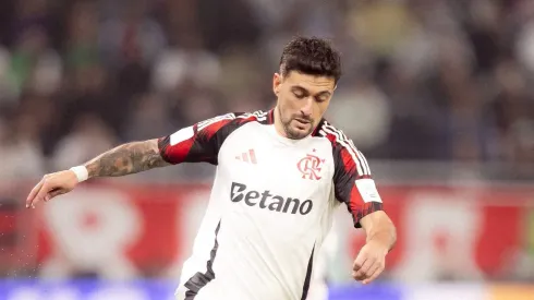 Arrascaeta não fez um bom jogo – Foto: Adriano Fontes/Flamengo.