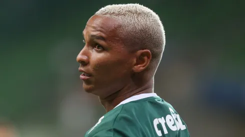 Deyverson jogador do Palmeiras durante partida contra a Ponte Preta no estadio Arena Allianz Parque pelo campeonato Paulista 2022.