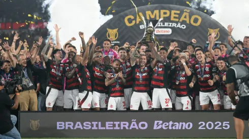 Flamengo campeão brasileiro de 2025. Foto: Jorge Rodrigues/AGIF