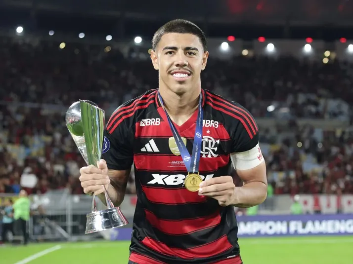 Everton, da Inglaterra, avalia contratar Iago, jovem do Flamengo