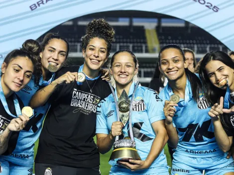Santos finaliza 2025 com acesso e título no Brasileirão Feminino A2