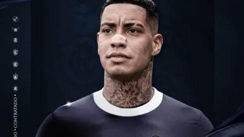 Alef Manga anunciado no Remo. Foto: Divulgação Remo