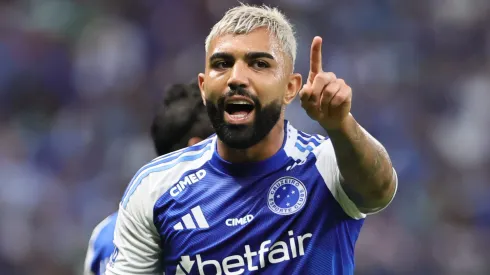 Gabigol durante confronto entre Cruzeiro x Fluminense no Brasileirão de 2025.