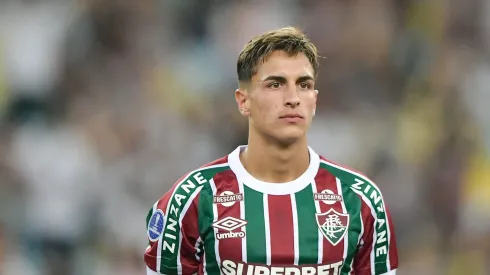 Facunda Bernal, volante do Fluminense, pode sair. Foto: Thiago Ribeiro/AGIF