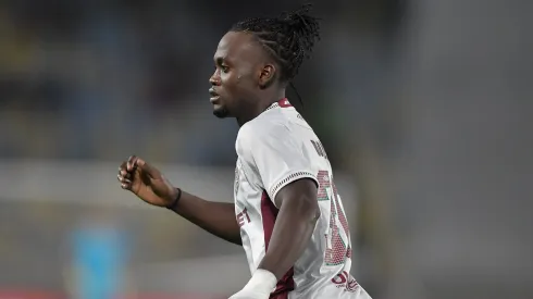 Santi Moreno jogador do Fluminense durante partida contra o Corinthians no estadio Maracana pelo campeonato Brasileiro A 2025. Foto: Thiago Ribeiro/AGIF