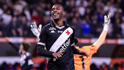 Rayan jogador do Vasco durante partida contra o Corinthians no estadio Arena Corinthians pelo campeonato Copa Do Brasil 2025. Foto: Fabio Giannelli/AGIF