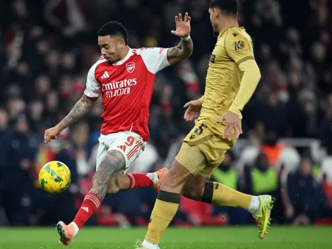 Cria do Palmeiras, Gabriel Jesus recupera titularidade no Arsenal