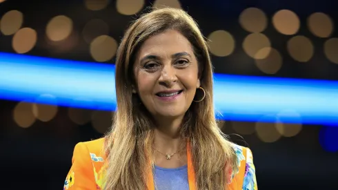 Leila Pereira, presidente do Palmeiras. Foto: Ettore Chiereguini/AGIF