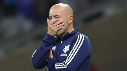 Leonardo Jardim durante confronto contra o Corinthians na Copa do Brasil de 2025.