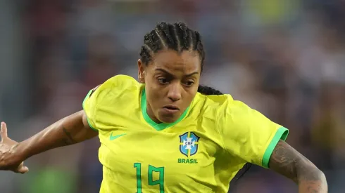 Geyse pela Seleção Brasileira (Photo by Sean M. Haffey/Getty Images)