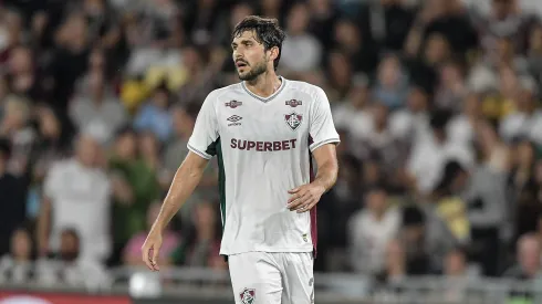 Igor Rabello jogador do Fluminense durante partida contra o Corinthians no estadio Maracana pelo campeonato Brasileiro A 2025. Foto: Thiago Ribeiro/AGIF