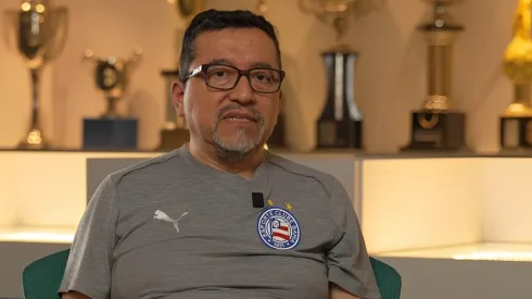 CEO do Bahia em entrevista a TV do clube. Foto: Reprodução TV Bahea