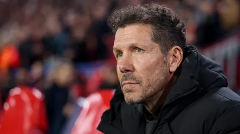 EINDHOVEN, NETHERLANDS – DECEMBER 09: Diego Simeone, Head Coach of Atletico de Madrid, is seen during the UEFA Champions League 2025/26 League Phase MD6 match between PSV Eindhoven and Atletico de Madrid at PSV Stadion on December 09, 2025 in Eindhoven, Netherlands. (Photo by Lars Baron/Getty Images)