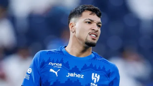 Marcos Leonardo pelo Al-Hilal. (Photo by Abdullah Ahmed/Getty Images)