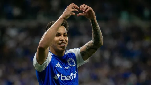 Kaio Jorge em campo pelo Cruzeiro. Foto: Fernando Moreno/AGIF