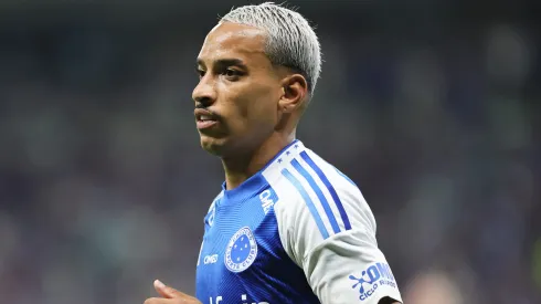 Matheus Pereira jogador do Cruzeiro durante partida contra o Corinthians no estadio Mineirao pelo campeonato Copa Do Brasil 2025. Foto: Gilson Lobo/AGIF