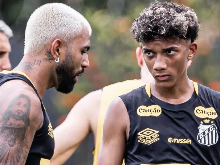 Robinho Jr projeta parceria com Neymar e Gabigol no Santos