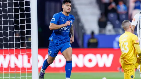 Marcos Leonardo interessa ao Flamengo. Foto: Abdullah Ahmed/Getty Images