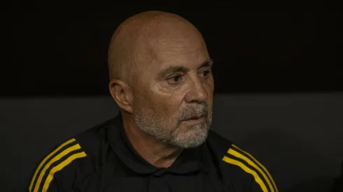 Sampaoli tecnico do Atletico-MG durante partida contra o Independiente del Valle no estadio Arena MRV pelo campeonato Copa Sul-americana 2025. Foto: Fernando Moreno/AGIF
