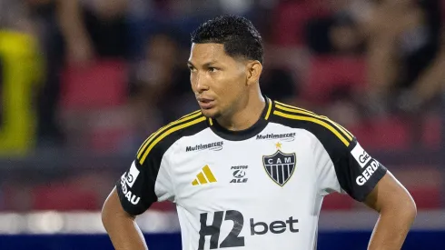 Rony jogador do Atletico-MG lamenta durante partida contra o Bragantino no estadio Cicero De Souza Marques pelo campeonato Brasileiro A 2025. Foto: Joisel Amaral/AGIF