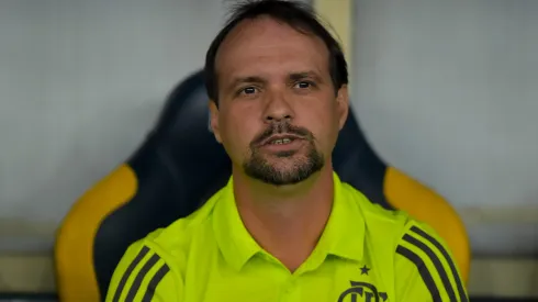 Mauricio Souza tecnico do Flamengo durante partida contra o Vasco no estadio Maracana pelo campeonato Carioca 2020. Foto: Thiago Ribeiro/AGIF