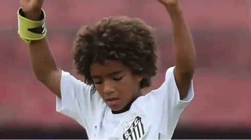 © Pedro Ernesto Guerra Azevedo/Santos FC- Kauan Basile, joia santista