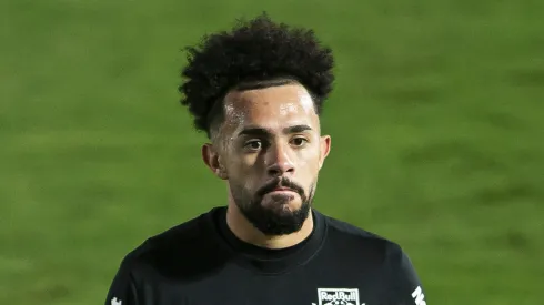 Claudinho jogador do Bragantino durante partida contra o Palmeiras no estadio Nabi Abi Chedid pelo campeonato Paulista 2021. Foto: Diogo Reis/AGIF
