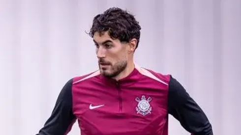 Pedro Raul em treino do Corinthians. Foto: Rodrigo Coca/Agência Corinthians