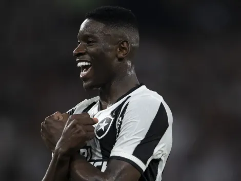 Luiz Henrique marca presença no CT do Botafogo