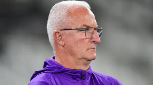 Dorival durante confronto entre Botafogo x Corinthians no Brasileirão de 2025.