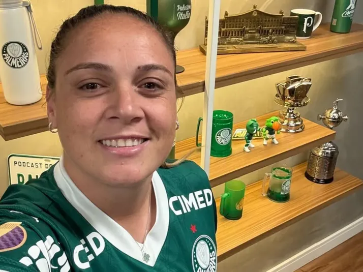 Glaucia é a nova atacante do Palmeiras