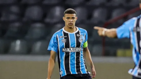 Luís Eduardo, promessa do Grêmio. Foto: Angelo Pieretti/Grêmio