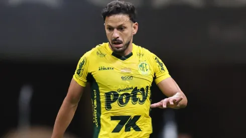 Yago Felipe durante confronto entre Atlético-MG e Mirassol no Brasileirão de 2025.