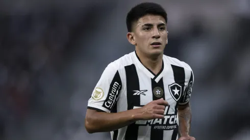 Thiago Almada jogador do Botafogo durante partida contra o Cuiaba no estadio Engenhao pelo campeonato Brasileiro A 2024.