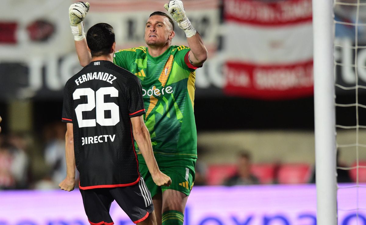 River Plate se impone a Estudiantes con un gran Armani River Plate se impone a Estudiantes con un gran Armani