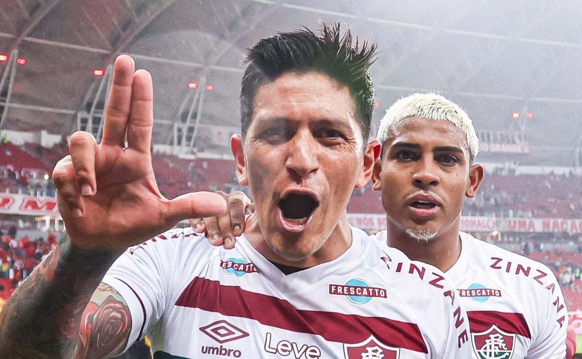Germán Cano e John Kennedy juntos mais uma vez no Fluminense!