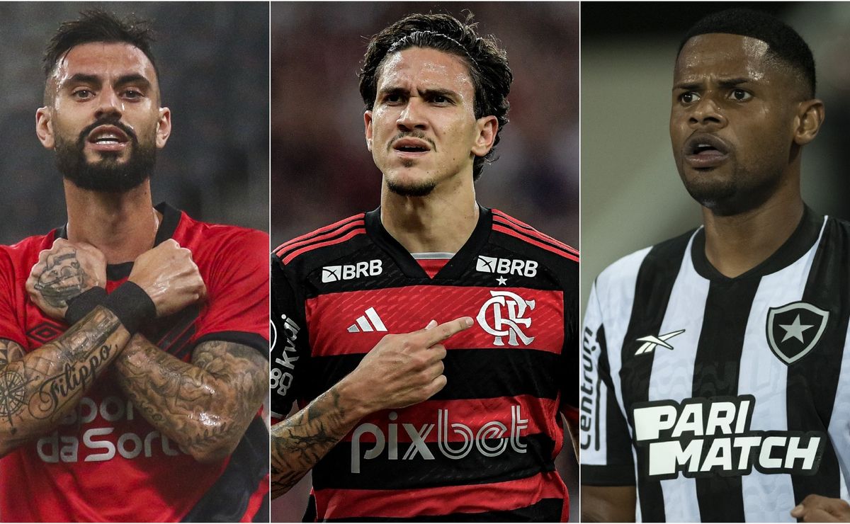 Pedro, Mastriani e mais: Veja quais são os maiores artilheiros do futebol brasileiro na temporada