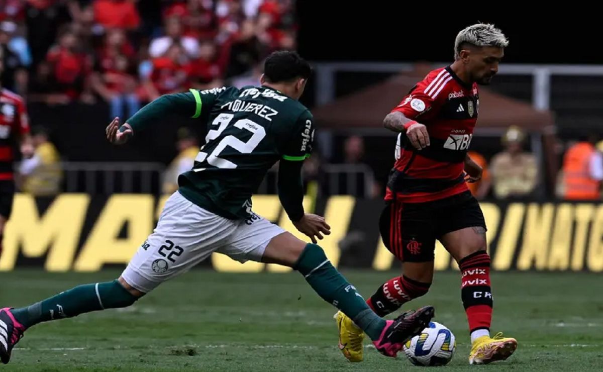 Jogo entre Palmeiras e Flamengo é pegado, mas não sai do zero, em São Paulo, pelo Brasileirão
