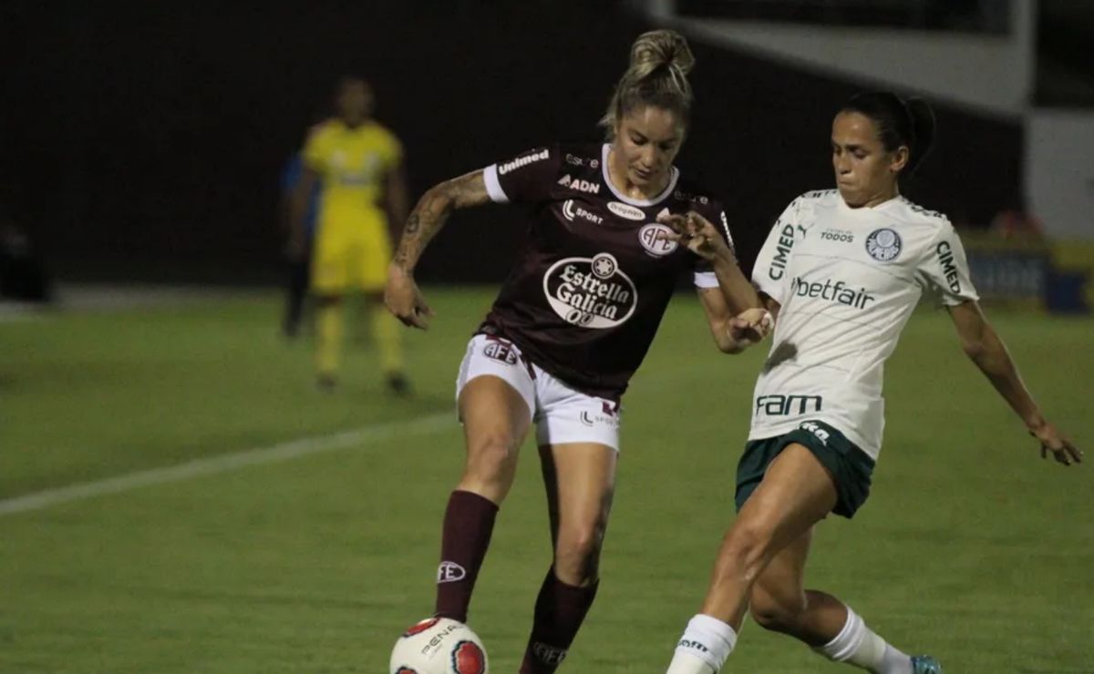 Ferroviária x Palmeiras AO VIVO – Onde assistir ao jogo em tempo real pelo Brasileirão Feminino