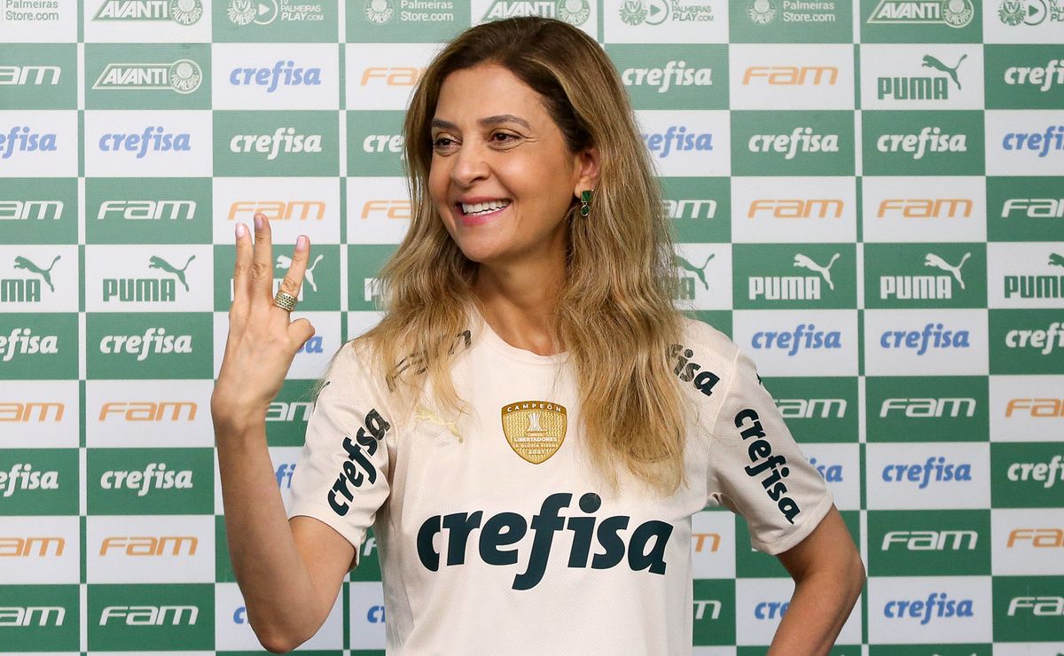 Fim da era Crefisa? Leila Pereira admite que não será patrocinadora máster do Palmeiras em 2025