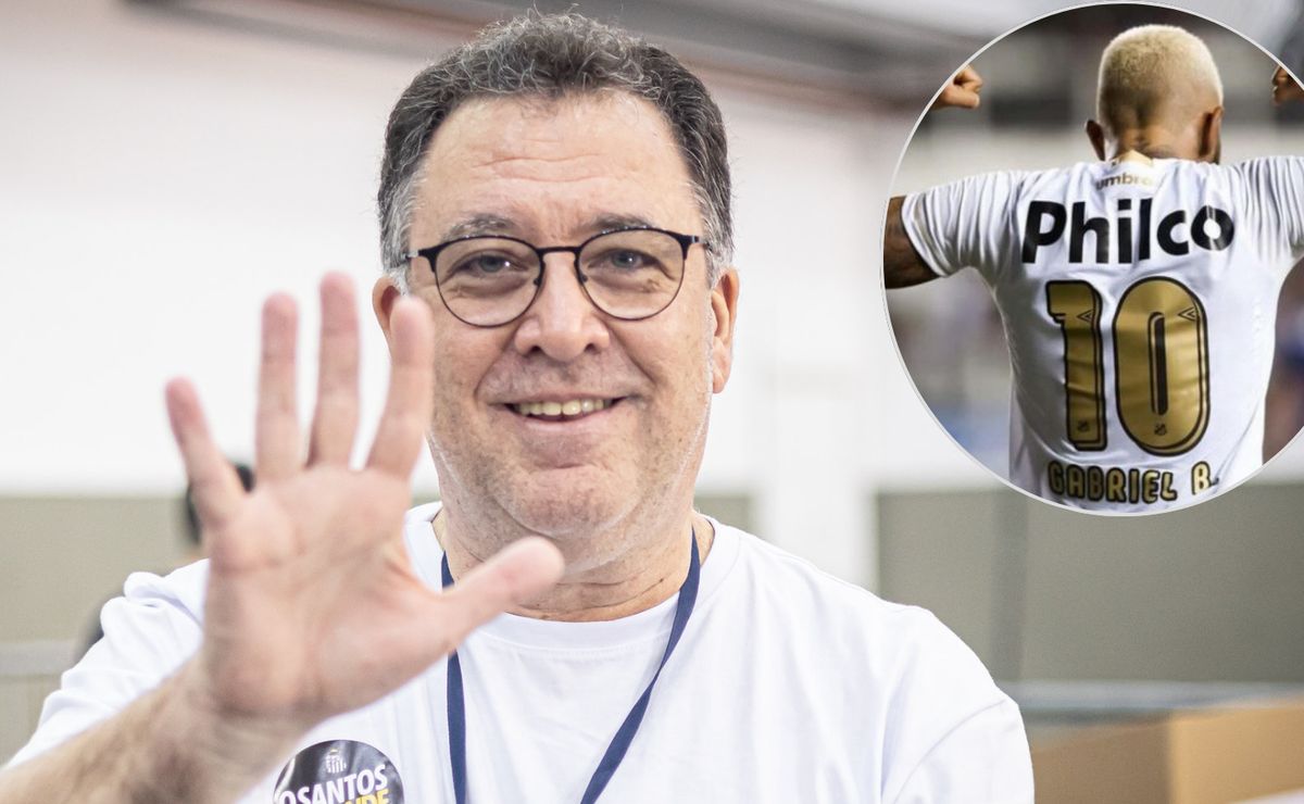 Marcelo Teixeira comunica quem vai bancar R$ 140 milhões a Gabigol no Santos até 2028
