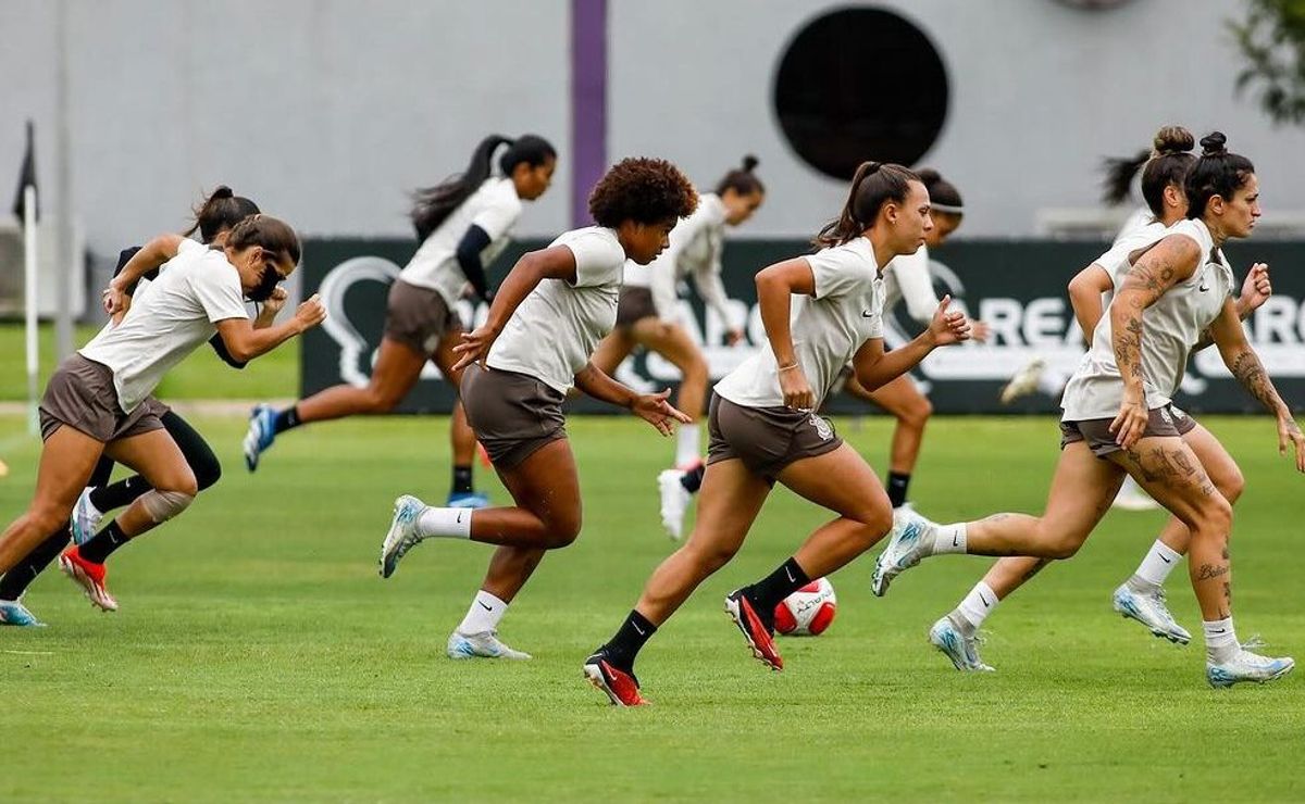 Corinthians se prepara intensamente para encarar o Palmeiras na final do Paulistão Feminino