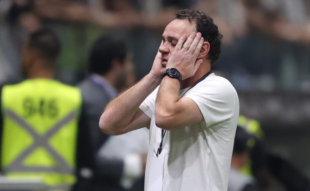 Gabriel Milito confirma Atlético-MG abaixo do esperado momentos antes da final da Libertadores