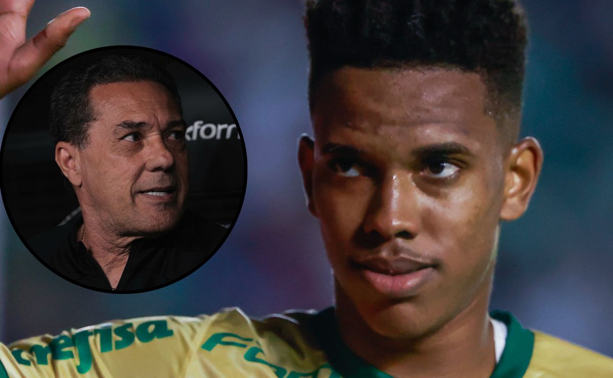 Estêvão concorda com Luxemburgo em posicionamento no Palmeiras de Abel Ferreira: “Mais a vontade”